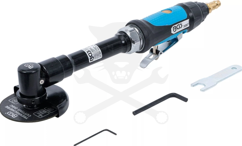 Levegős sarokcsiszoló  75 mm 18000 Rpm hosszú nyakú - BGS