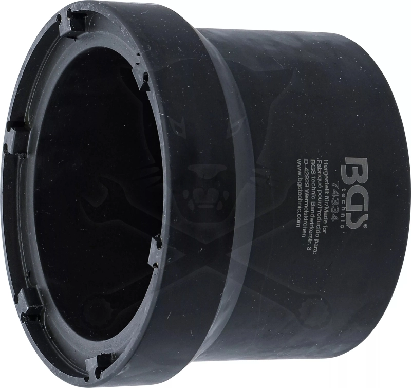 Körmös dugókulcs belső 6 körmös 126-113 mm MAN - Mercede hátsó tengely
