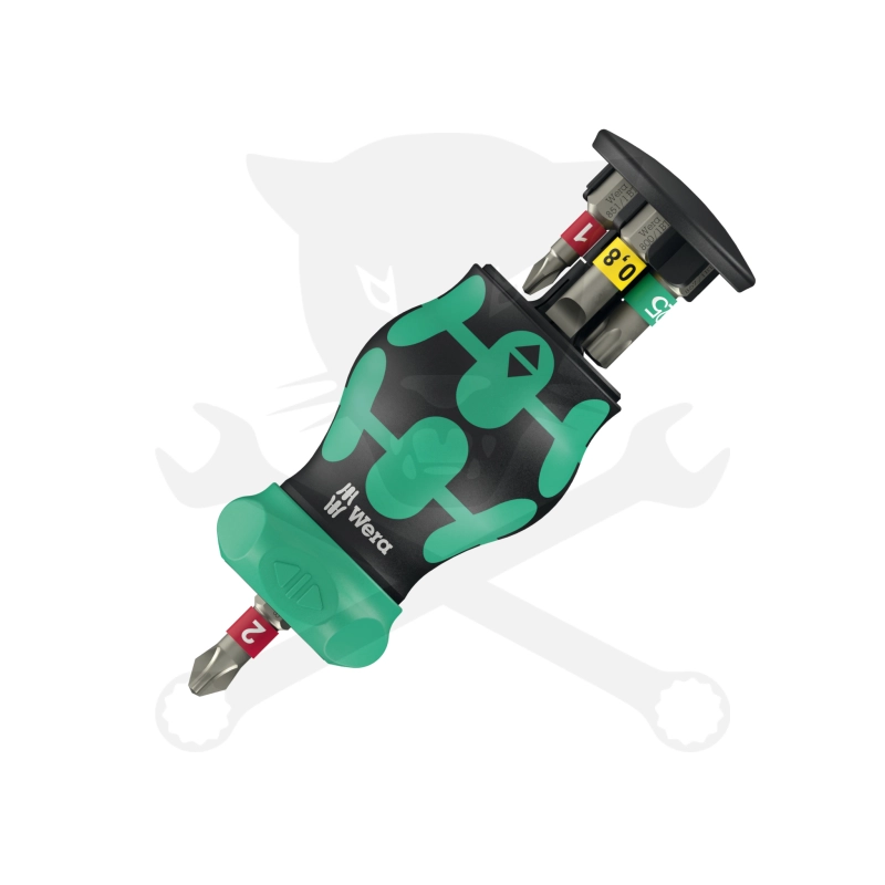 Csavarhúzó készlet marok racsnis 6in1 1/4" Kraftform RA 1 - Wera