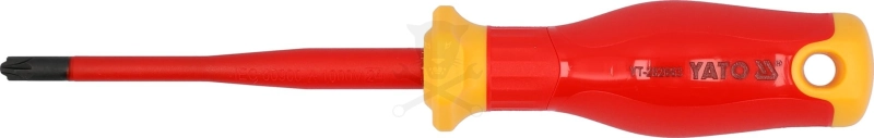 Csavarhúzó VDE 1000 V szigetelt +-/PZ2x100 mm - Slim - Yato