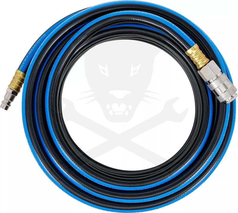 Levegőtömlő szerelt 10 méter 8 mm / 14 mm - KÉK - BGS