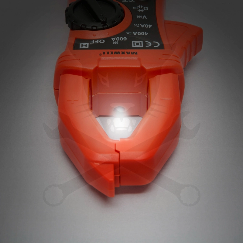 Multimeter, lakatfogós AC/DC 600V / 600A True RMS - Maxwell