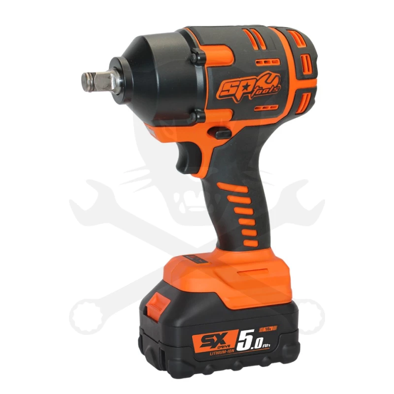 Ütvecsavarozó, akkus 18V  970 Nm 1/2" 2 db 5.0Ah +1db Töltő - SP Tools