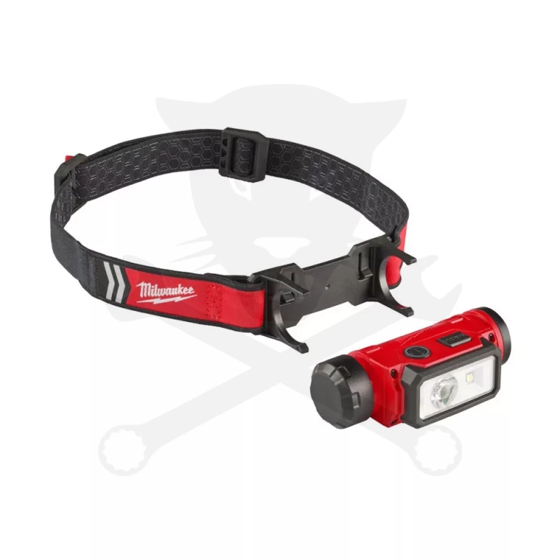 Szerelőlámpa - Fejlámpa L4 B3  600 Lumen IP54 USB L4HL2-301 - Milwa