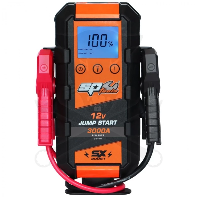 Akkumulátor bikázó-indító (starter) Lithium 3000A 24000mAh 12V SpTools