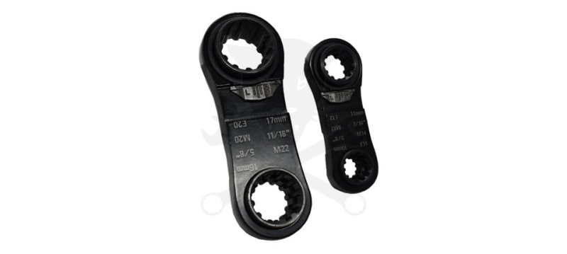 Csillag-csillagkulcs racsnis 4in1 kulcs  8x10 mm és 11x13 mm MINI