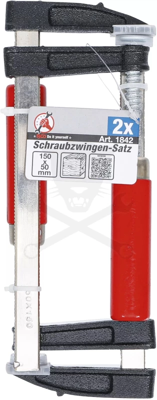 Pillanatszorító  50x150 mm - BGS