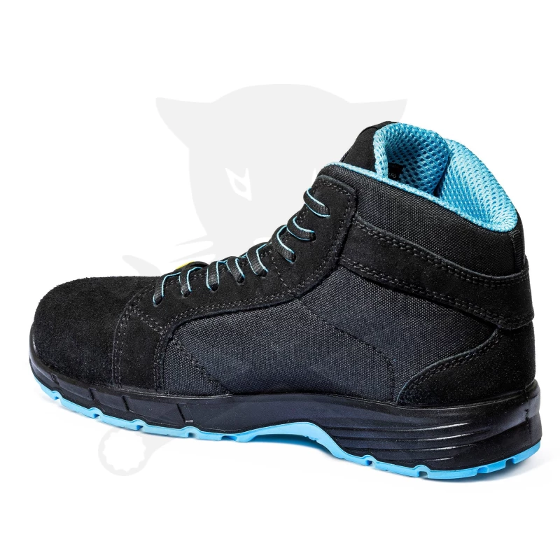 Munkavédelmi bakancs SPARCO - Horizon-H FARGO ESD S3S SR FO Fekete-Kék 44-es