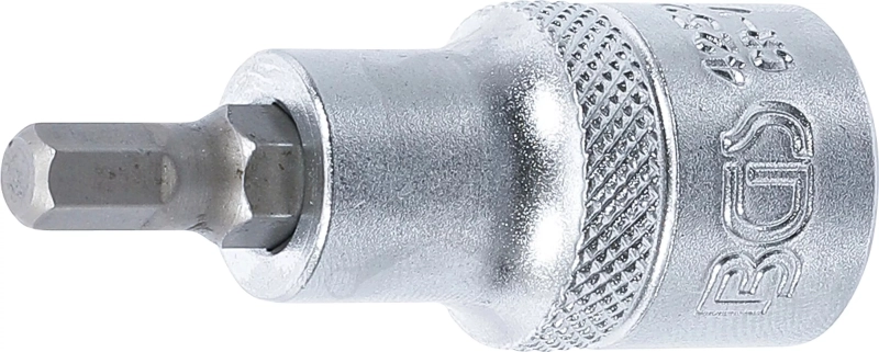 Rátűzőkulcs - crowa+bit 1/2" imbusz  6 mm - BGS