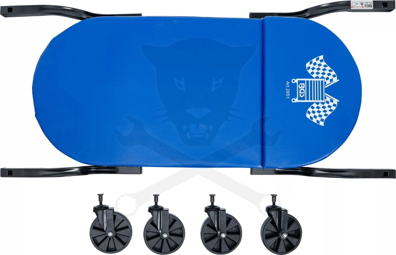 Aláfekvő fém 4 kerekű 1090 x 485 x 115 mm, extra lapos - BGS
