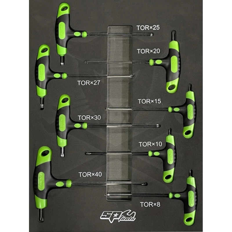 Szerszámkészlet, tálcás 8 db-os - SP Tools