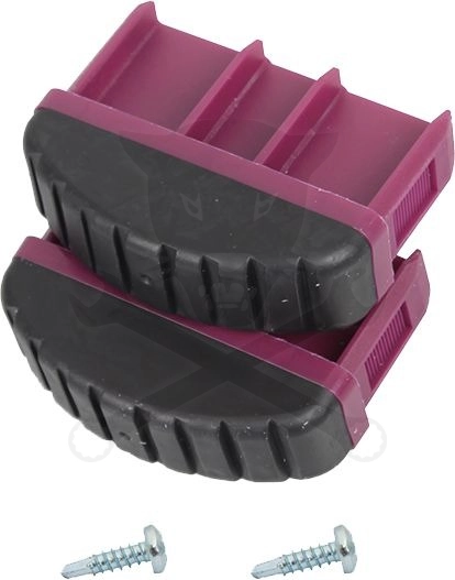 Létra kiegészítő lábdugópár 77x25 mm - KRAUSE Corda