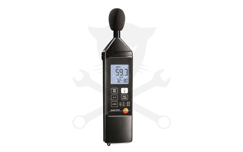 Zajszintmérő 30-130 dB /31,5 Hz - 8 kHz/ - digitális, TESTO 815