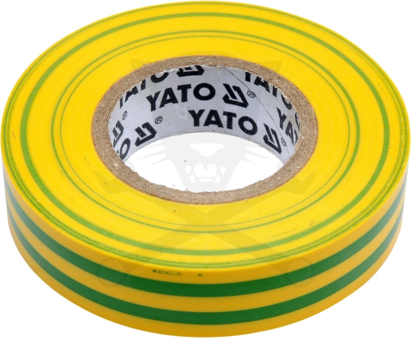 Szigetelőszalag 20m zöld-sárga 0.13x15 mm - Yato