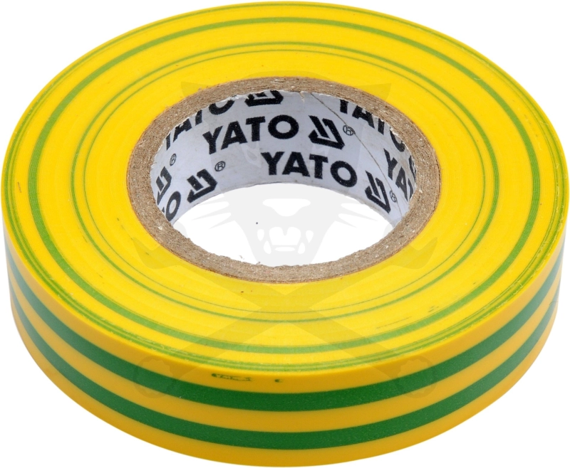 Szigetelőszalag 20m zöld-sárga 0.13x15 mm - Yato