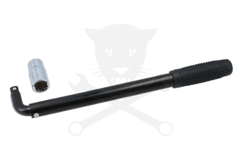 Nyomatékkulcs 120 Nm előre fixen beállított + 17/19mm dugófej - Laser