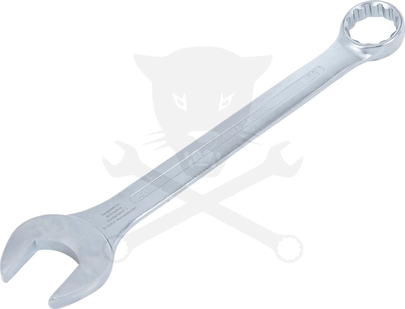 Csillag-villáskulcs 50-es - hossz: 531 mm /hidegen kovácsolt/ - BGS