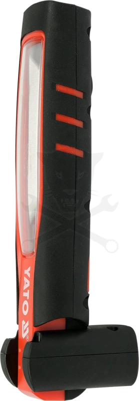 Szerelőlámpa LED COB + 1 ledes dönthető profi akkus szerelőlámpa Yato