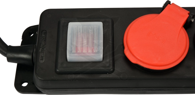 Hosszabbító kábel  3 m - kültéri IP44 gumi kábel 3 x 1.5 mm2x5 3500W