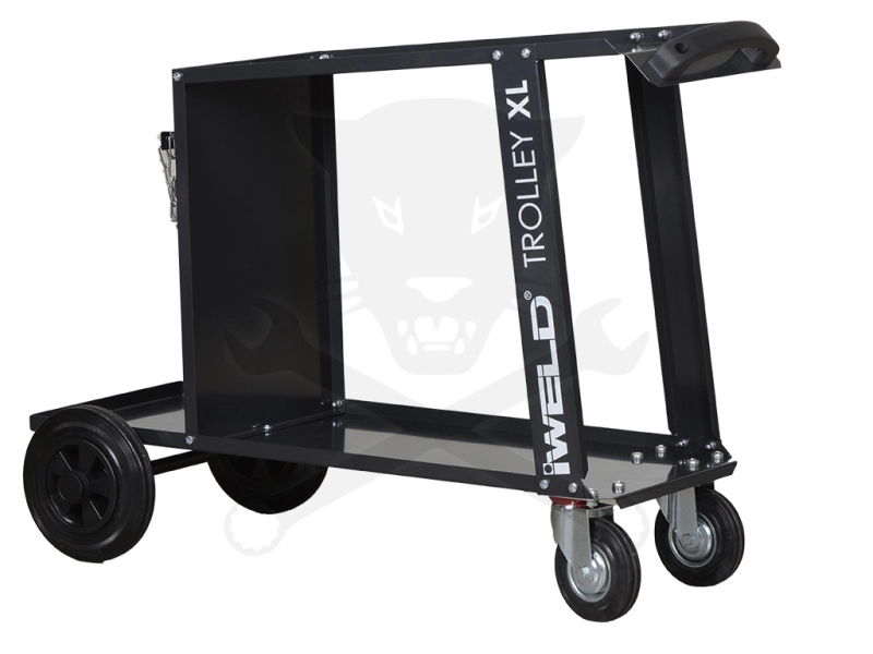 Hegesztőgép kocsi XL erősített max. 80 kg 86/65x32x64cm - IWELD