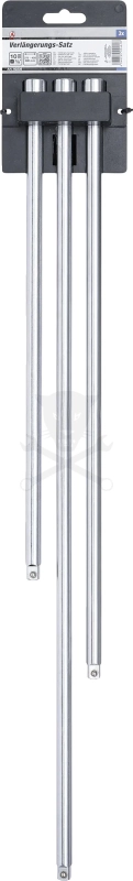 Toldószár készlet1/4",3/8",1/2" 3 darabos - BGS