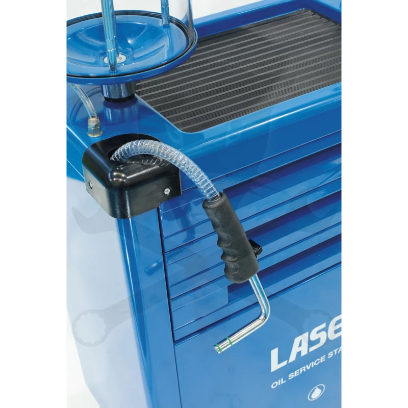 Olaj Szerviz Állomás 70 literes Leeresztő, Leszívó, Mérőhenger -Laser