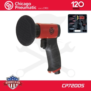 Levegős excenter csiszológép 50-75 mm 2"-3"- 2.5 mm MINI készlet Chicago (CP7200S)