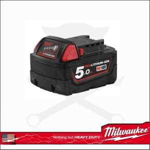 Akkumulátor 18V  5.0Ah Li-Ion B5 RED-Lithium - Milwaukee (M18B5)