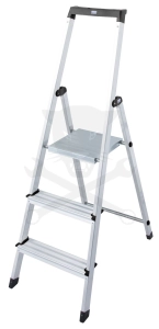 Létra ALU lépcsőfokos álló 1x 3 fokos - Krause Monto SOLIDY