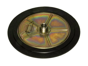 Zsírzópumpához követő lemez - 410 mm