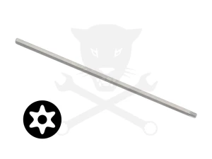 Bit torx 14 mm T70*160 mm hatágú lyukas