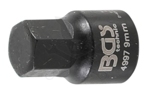 Féknyeregkulcs 6 lapú 1/4" extra rövid imbusz 9 x 20 mm Mercedes"M","R"