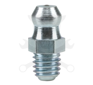 Zsírzógomb, egyenes, kúpos menettel  MK6x1 H1 - DIN71412