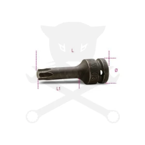 Légkulcsfej torx 1/2" 55-ös BETA (720TX/55)