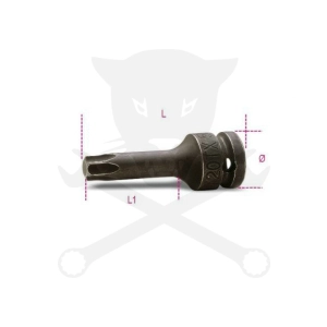 Légkulcsfej torx 1/2" 55-ös BETA (720TX/55)
