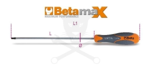 Csavarhúzó készlet Beta torx 12 db-os (1297TX/S12)