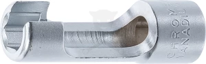 Dugókulcs - crowafej 3/8" speciális végig nyitott 15 mm - BGS