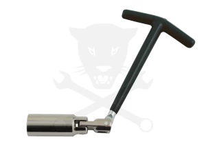 Gyertyakulcs "T" kulcs csuklós 18 mm 140 mm - Laser