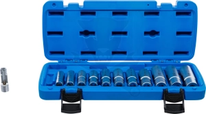 Dugókulcs - crowafej készlet 3/8" speciális végig nyitott 5-19 mm BGS