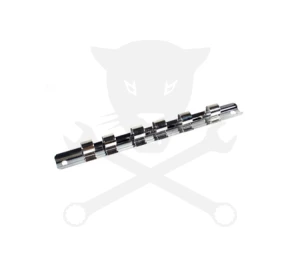 Dugókulcstartó sín   3/8"  7 db-os BGS