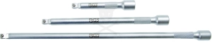 Toldószár billenős készlet 1/4" 3 db-os - BGS