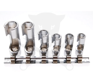 Dugókulcs - crowafej készlet 3/8" speciális végig nyitott 10-19 mm BGS