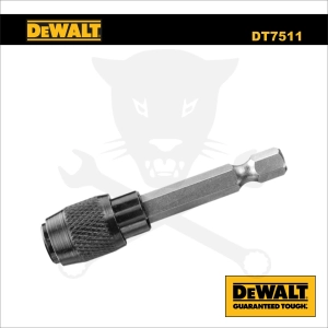 Bit tartó, gyorsváltós, ipari 1/4" - DeWalt