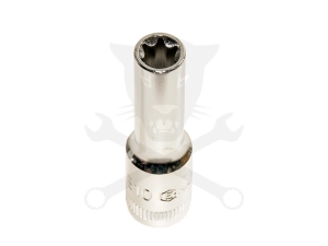 Dugókulcs - crowafej 3/8" belső hosszú torx E10 Genius