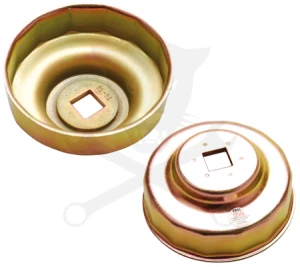 Olajszűrő leszedő kupak 074 mm x 14 lap 1/2"-os  BMW motorkerékpár, stb.