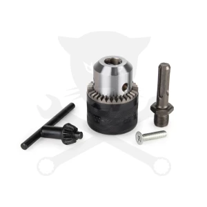 Fúrótokmány, fogaskoszorús 1.0-13 mm + kulcs, adapter - DeWalt