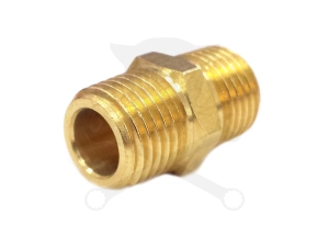 Levegő csatlakozó közcsavar külső-külső   1/4"-1/4" KK