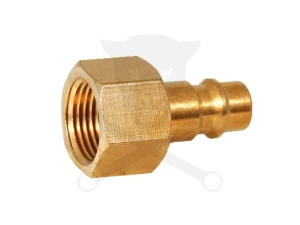Levegős csatlakozó - gyorscsatlakozó apa - RÉZ - 3/8" BM - OLASZ