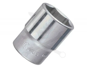 Dugókulcs - crowafej 1/2" 6 lap normál 12 mm Genius