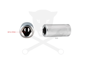 Bit tartó adapter 1/4"- 1/4"-os bithez - King Tony